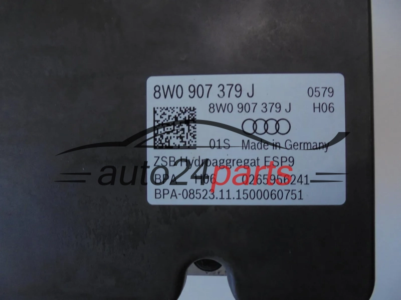 Pompa ABS i sterownik AUDI 0265255815 8W0907379J 0265956241