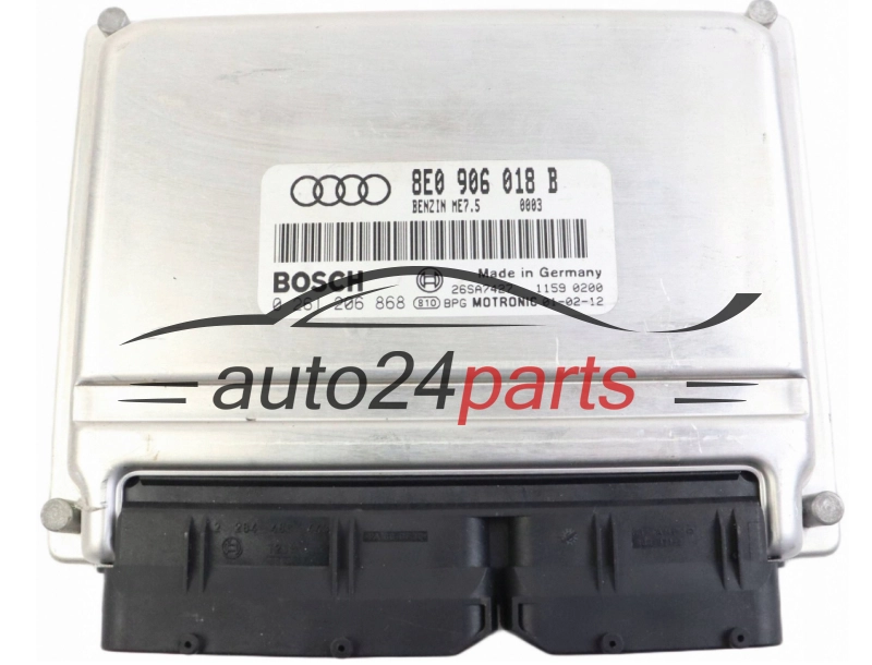 AUDI A4 1.8 TURBO BOSCH 0261206868, 0 261 206 868, 8E0906018B, 8E0 906 018 B