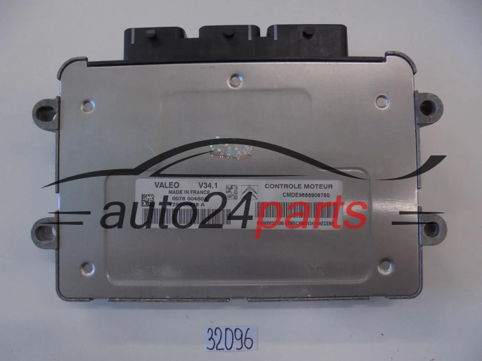 Sterownik silnika CITROEN PEUGEOT Valeo V34.1 CMDE9666909780 9666909780 V29006828A 9666591380
