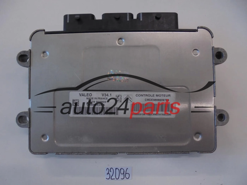 Sterownik silnika CITROEN PEUGEOT Valeo V34.1 CMDE9666909780 9666909780 V29006828A 9666591380
