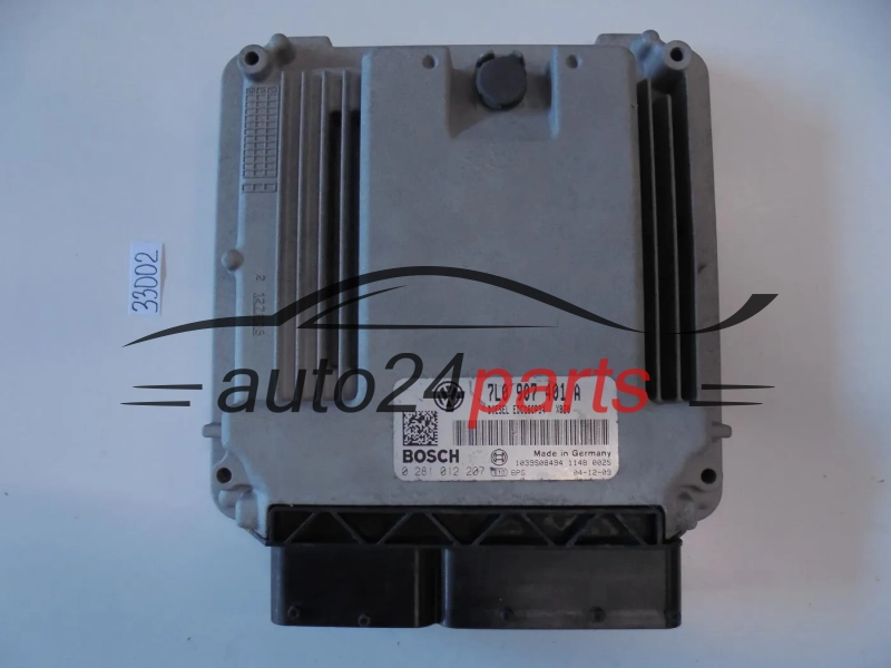 Centralita de motor VOLKSWAGEN 7L0907401A 0281012207 EDC16CP34