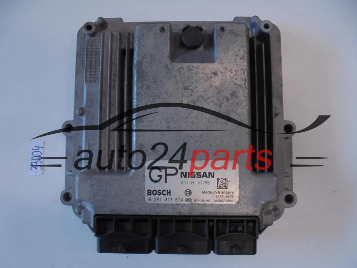 Sterownik silnika NISSAN X-TRAIL 2.0 DCI 0281013874 23710JG78BGP