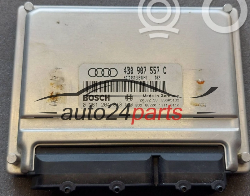 Sterownik silnika AUDI A6 1.8T 1.8 TURBO AJL 4B0907557C 0261204818