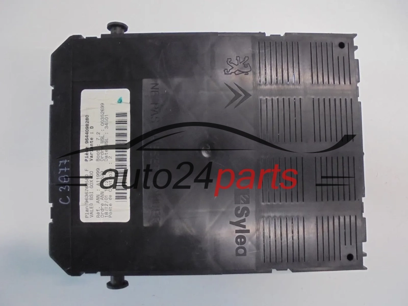 CENTRALKA MODUL STEROWNIK KOMFORTU BSI CITROEN PEUGEOT VALEO 9636760580 , 9644098280