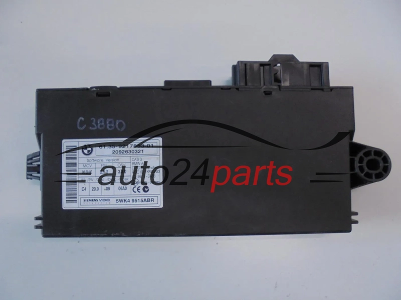 CENTRALKA MODUL CAS BMW 5WK49515ABR 61.35-9217853-01 61359217853-01