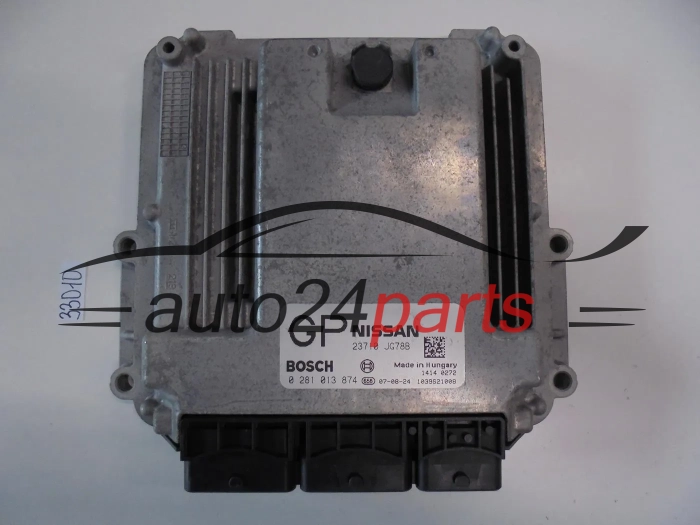 Sterownik silnika Nissan X-Trail 2.0 DCI 0281013874 028101387423710JG78BGP – zdjęcie 2