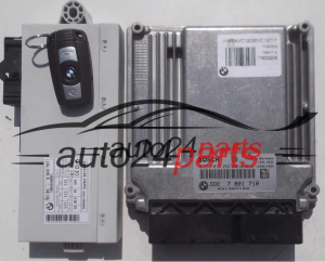 CALCULATEUR MOTEUR BMW E90 2.0 D BOSCH 0 281 013 252, 0281013252, DDE 7 801 710, DDE7801710, 7801710