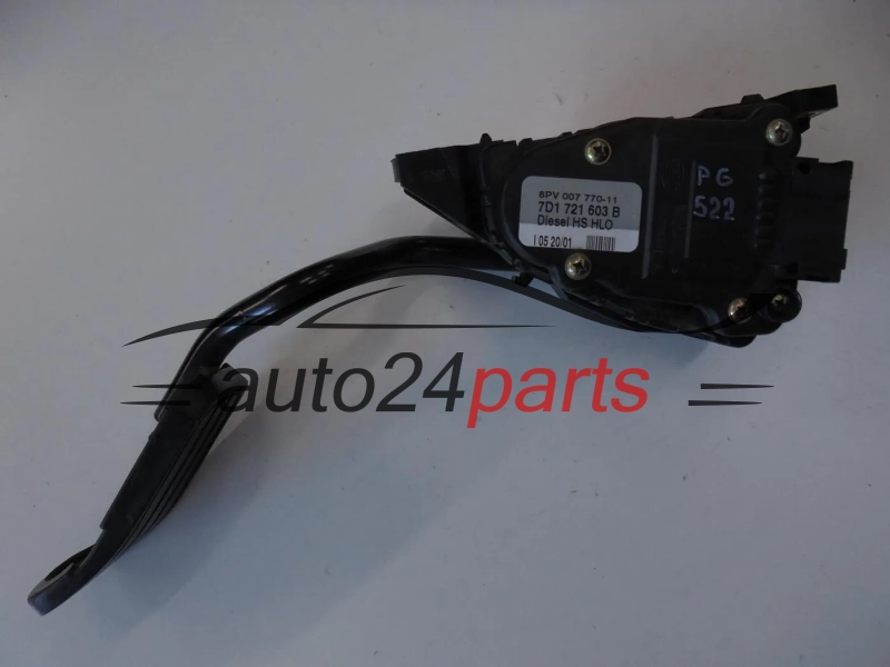 POTENCJOMETR PEDAL GAZU VW VOLKSWAGEN 7D1721603B 6PV00777011