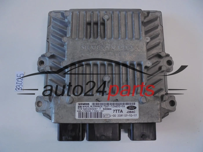 Sterownik silnika FORD FIESTA 1.4 TDCI 5WS40632A-T 7S6112A650EA