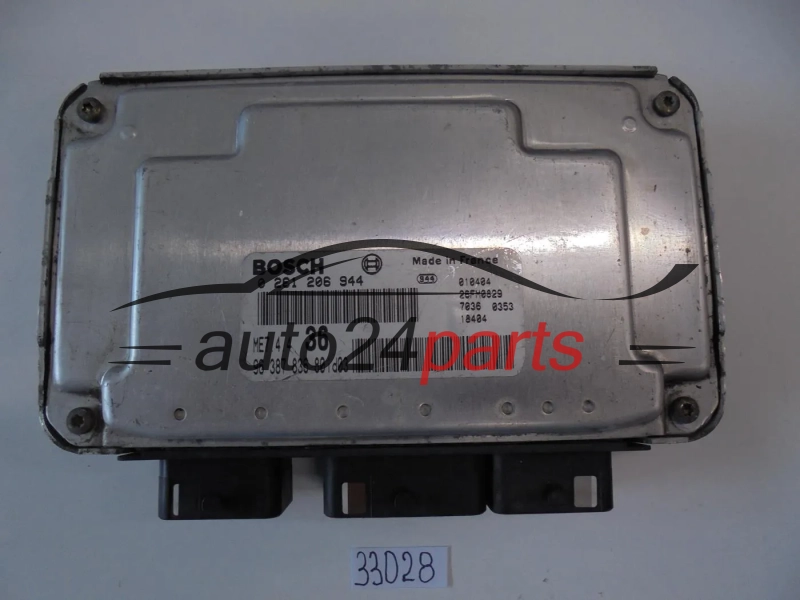 KOMPUTER STEROWNIK SILNIKA CITROEN BERLINGO 1.6/1.8, BOSCH 0 261 206 944, 0261206944, 96 387 836 80, 9638783680, ME7.4.4 36