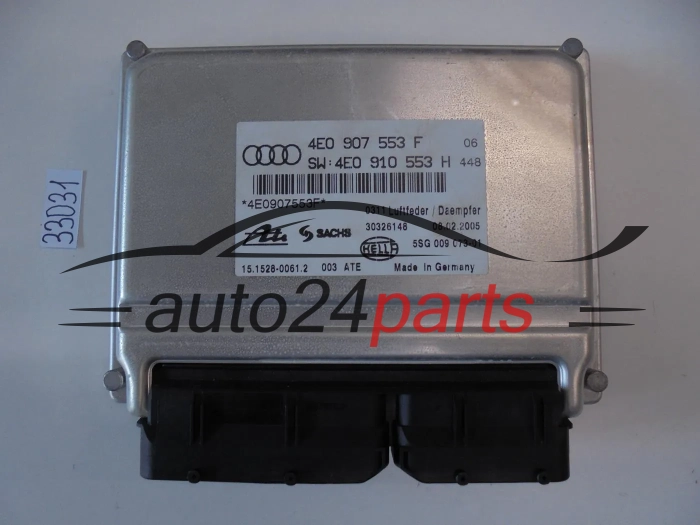 STROWNIK ZAWIESZENA AUDI A8 HELLA 5SG 009 073-01, 5SG00907301, ATE 15.1528-0061.2, 15152800612, 4E0 907 553 F, 4E0907553F, 4E0 910 553 H, 4E0910553H