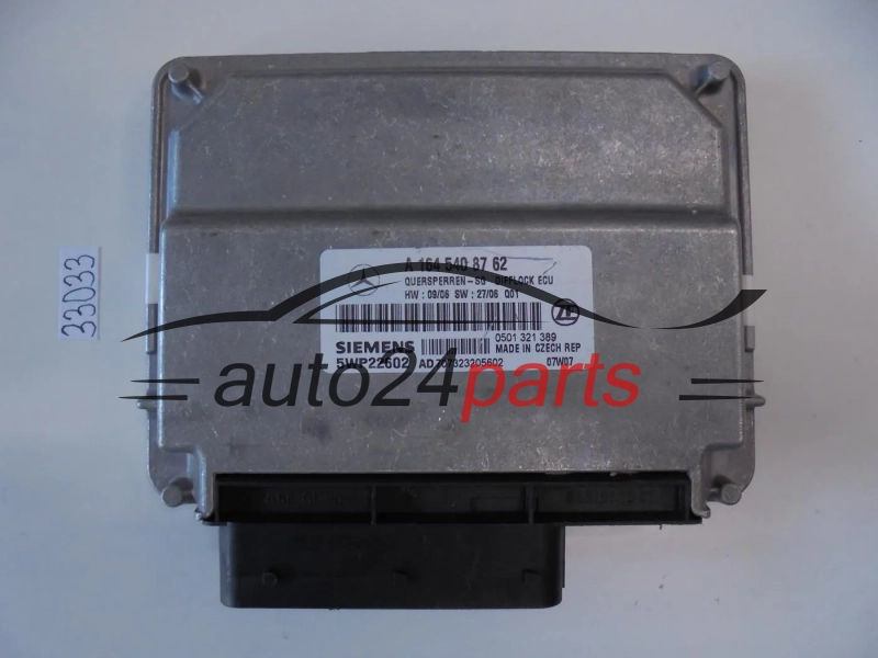 STEROWNIK SKRZYNI AUTOMATYCZNEJ MERCEDES ML W164 A 164 540 87 62, A1645408762, 5WP22602