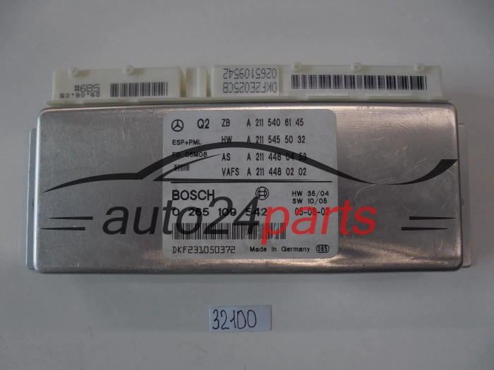 Control Module ABS ESP+PML MERCEDES BENZ 0265109542 A2115406145