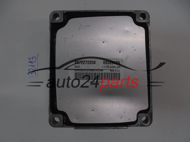 KOMPUTER STEROWNIK SILNIKA OPEL CORSA COMBO 1.7 DI DT DTI Y17DT Y17DTL DELPHI DELCO 09389429, ISUZU 8972272258