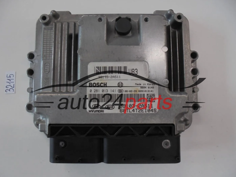 KOMPUTER STEROWNIK SILNIKA HYUNDAI GETZ 1.5 CRDI BOSCH 0 281 013 141, 0281013141, 39103-2A511, 391032A511, A1TL4T2EI06S