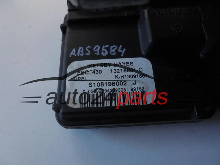 Pompa abs i sterownik OPEL VECTRA B 13216601 - C 13091801 S108196002J