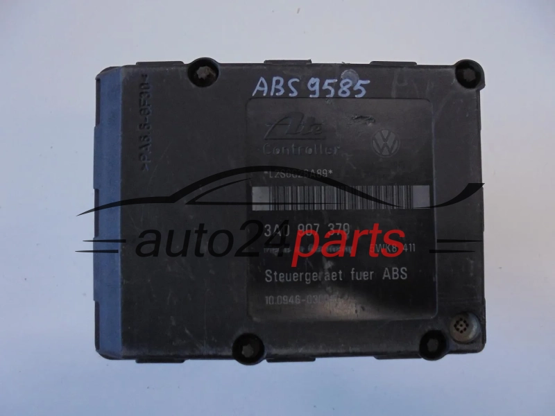 Pompa abs i sterownik SEAT SKODA VOLKSWAGEN 10020400174 3A0907379 10094603003 5WK8411