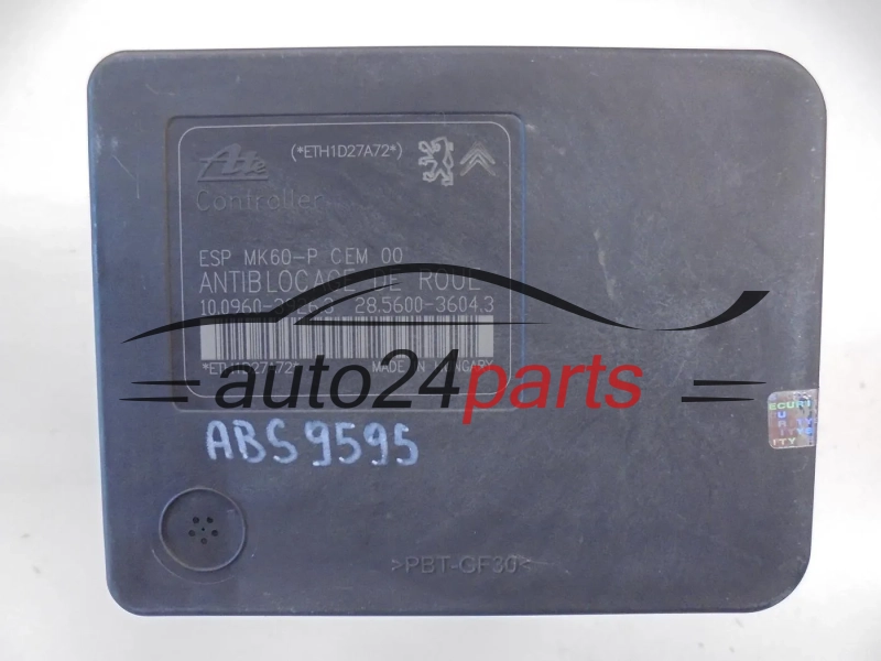ABS-Pumpe Citroën ATE 9674415980 10020604234 10096039263 - Foto 2