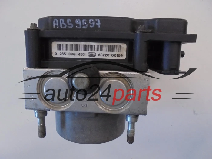 Pompa abs i sterownik FIAT SEDICI SUZUKI SX4 0265231668 5611079J00 0265800493