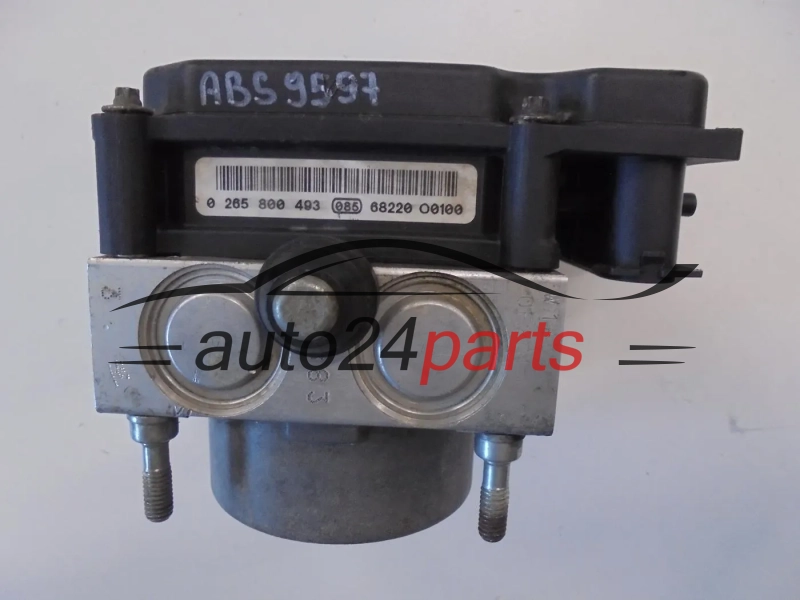 Pompa abs i sterownik FIAT SEDICI SUZUKI SX4 0265231668 5611079J00 0265800493