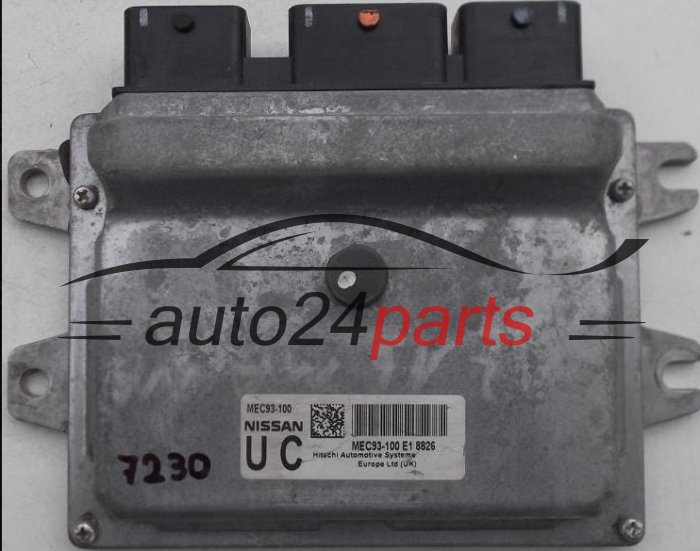 Sterownik silnika NISSAN MICRA 1.6 MEC93100 MEC93100E18826 UC