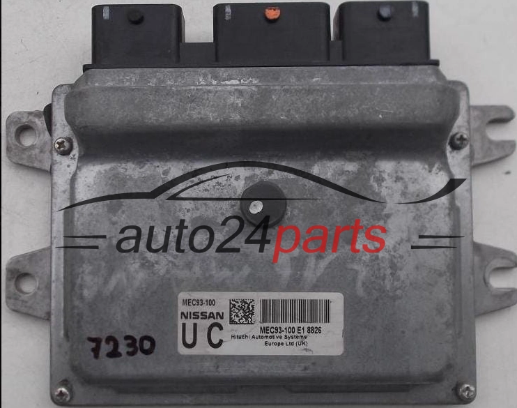 Sterownik silnika NISSAN MICRA 1.6 MEC93100 MEC93100E18826 UC