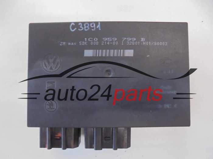Centralka modul komfortu SKODA VW GOLF BORA PASSAT 1C0959799B 5DK00821400