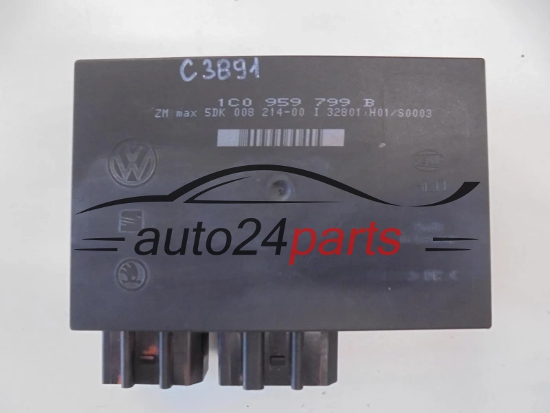 Moduł komfortu Skoda Octavia Superb Volkswagen 1C0959799B 5DK00821400