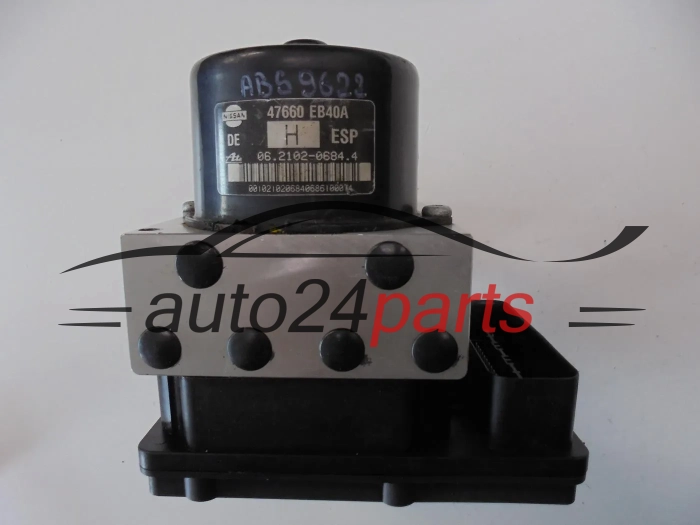 Pompa abs i sterownik NISSAN 47660EB40A 06210908643