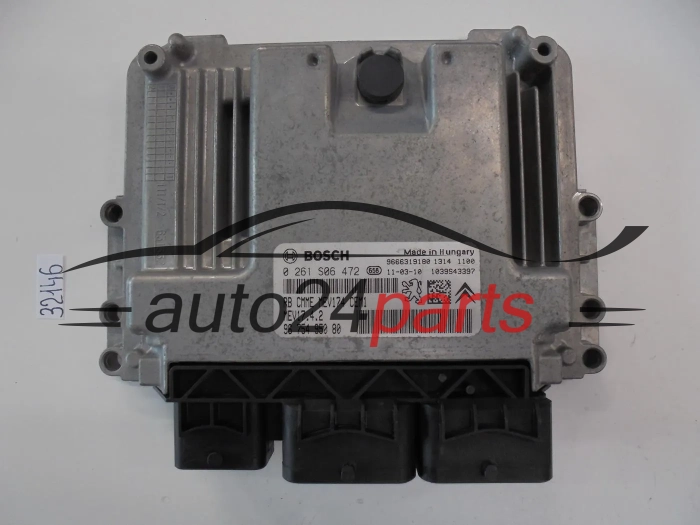 Sterownik silnika CITROEN PEUGEOT 0261S06472 9675495080 9666319180 MEV17.4.2