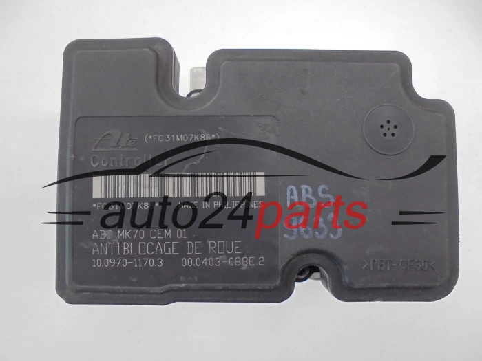 Abs pompa i sterownik CITROEN PEUGEOT 9675185380 10020702204 10097011703