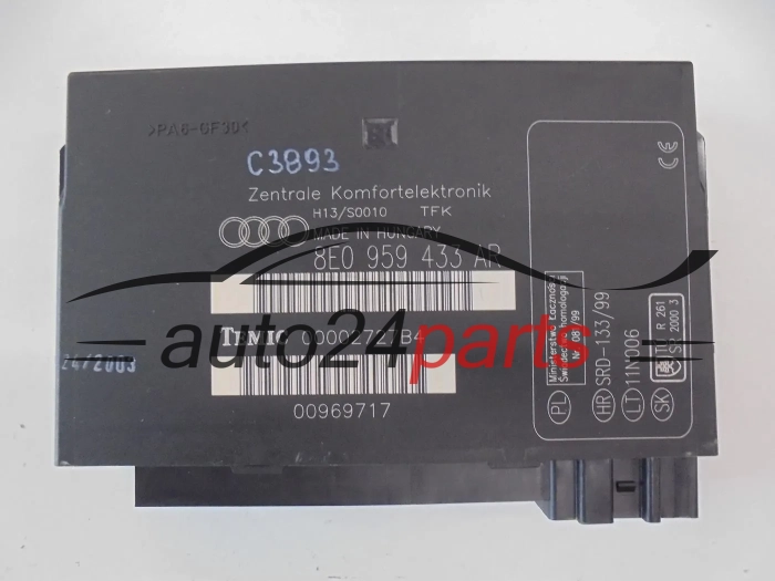 Centralka komfortu VOLKSWAGEN AUDI TEMIC 8E0959433AR