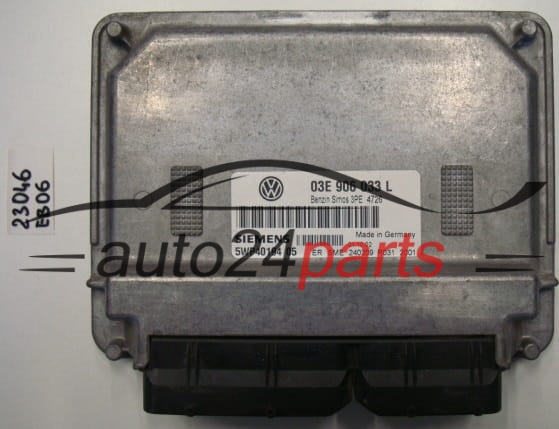 Volkswagen Siemens SIMOS 3PE 03E906033L 5WP40194 05