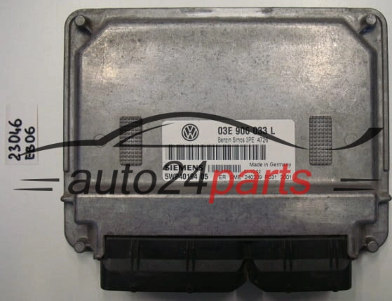 Volkswagen Siemens SIMOS 3PE 03E906033L 5WP40194 05