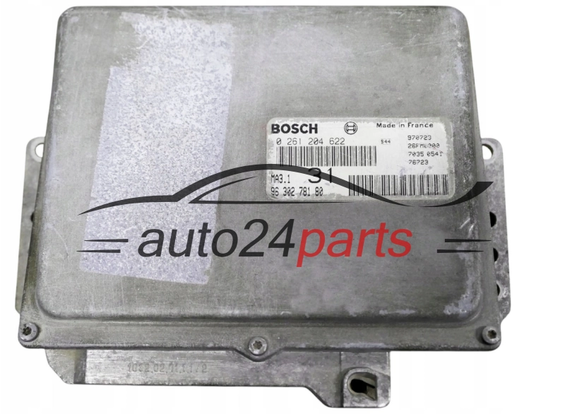 Sterownik silnika Peugeot Citroën Bosch MA3.1 0261204622 9632278800