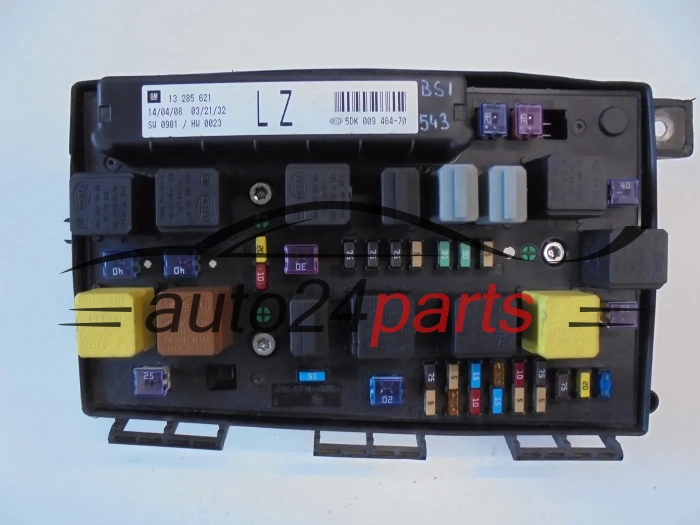 Skrzynka bezpieczników Opel GM 13285621 Hella 5DK00946470 LZ