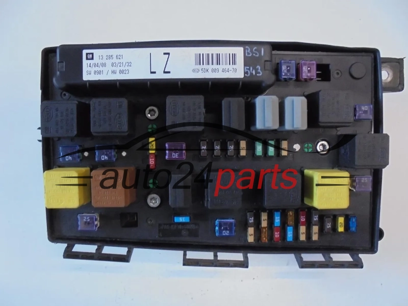 Skrzynka bezpieczników Opel GM 13285621 Hella 5DK00946470 LZ