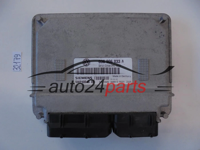 Sterownik silnika AUDI SEAT SKODA VW SIEMENS 5WP4004806 036906033A