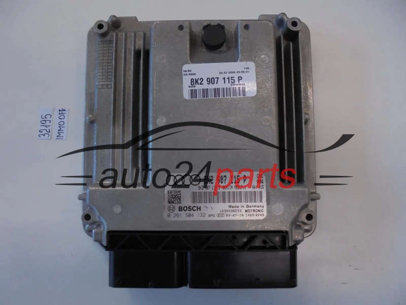 Sterownik silnika AUDI A4 A5 2.0T TFSI 8K2907115P 8K2907115D 0261S04132 MED17.1