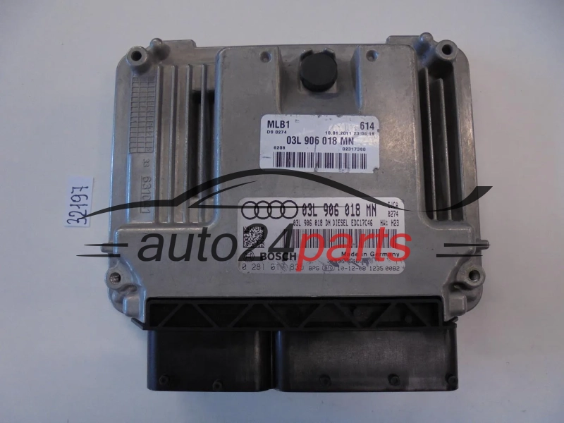 Sterownik silnika AUDI 03L906018MN 0281017835 EDC17C46