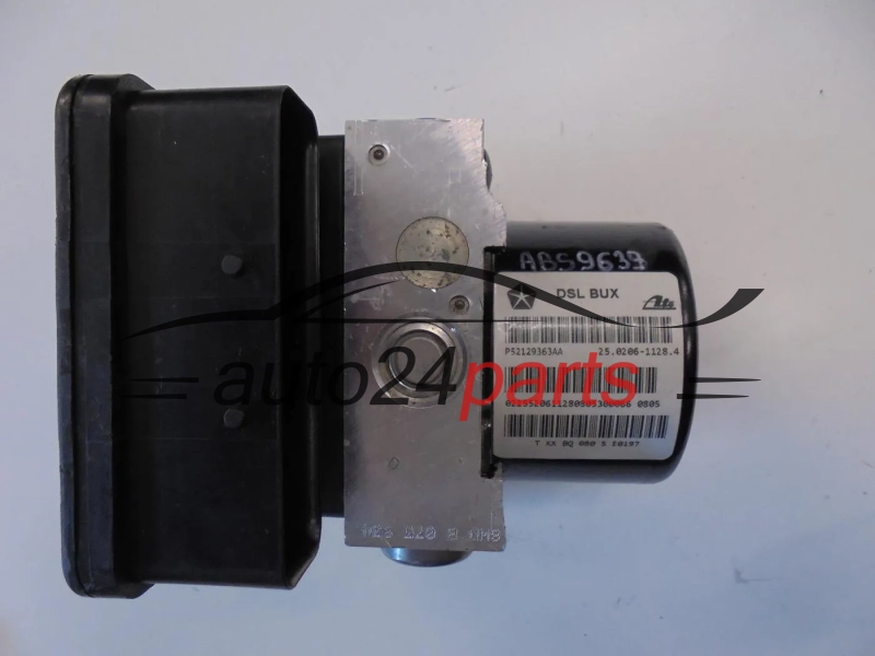 Αντλία ABS και μονάδα ελέγχου Jeep ATE P52129363AA 25020611284 25092643283