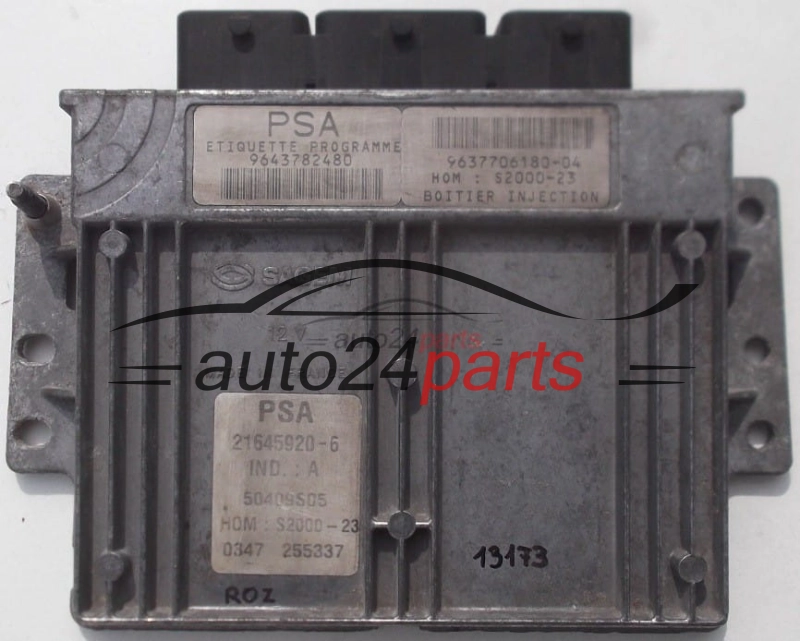 Peugeot Citroen Sagem S2000-23 21645920-6 9637706180-04