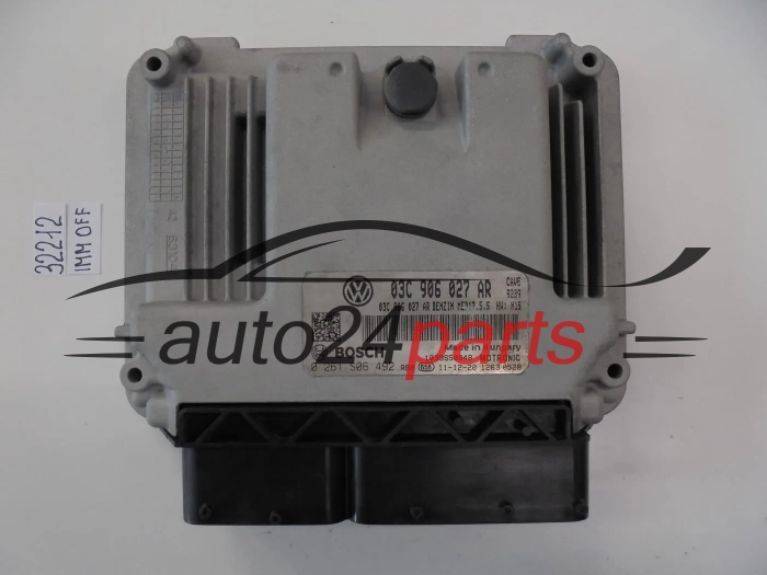 Centralina do motor Volkswagen Polo 1.4 TSI Bosch 03C906027AR 0261S06492