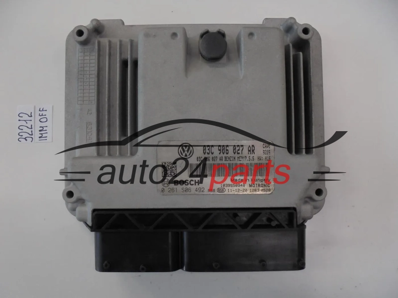 Sterownik silnika VOLKSWAGEN POLO 1.4 TSI 0261S06492 03C906027AR