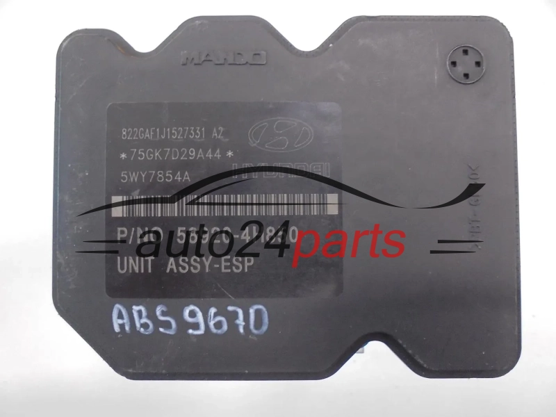 Pompa ABS i sterownik Hyundai 589204H850 BH60138210 5WY7854B