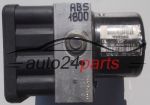 Aντλία ABS PEUGEOT 206 9650222880, ATE 10.0206-0118.4, 10020601184, 10.0960-1135.3, 10096011353 