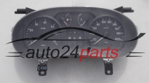 ZESPÓŁ WSKAŹNIKÓW ZEGARY PRĘDKOŚCIOMIERZ LICZNIK RENAULT KANGOO SAGEM 21671176-3, 216711763, 21671765-3, 216717653, P8200176654 - L136