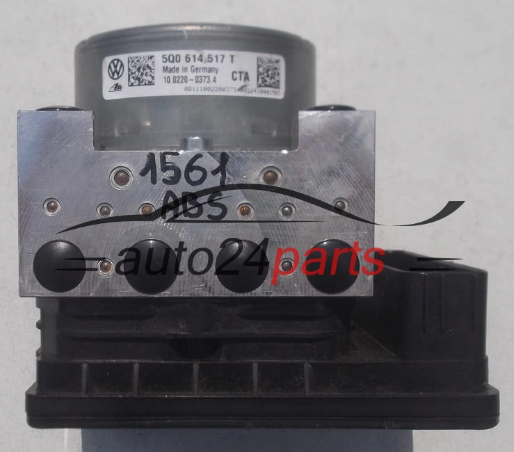 ABS PUMP VOLKSWAGEN GOLF VII 5Q0 614 517 T, 5Q0614517T, ATE 10.0220-0373.4