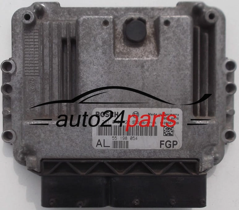 ECU CENTRALITA DE MOTOR OPEL ASTRA H 1.9 CDTI Z19DT Z19DTL Z19DTH 55198054 AL, BOSCH 0281012122