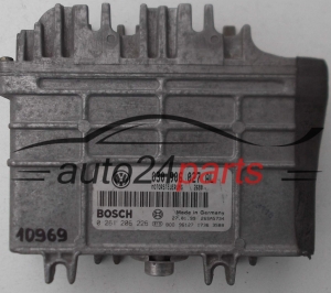 ΜΟΝΑΔΑ ΕΛΕΓΧΟΥ ΚΙΝΗΤΗΡΑ VW VOLKSWAGEN LUPO 1.0 030906027AL, 030 906 027 AL BOSCH 0261206226, 0 261 206 226 MOTORSTEUERUNG 2680 26SA5734